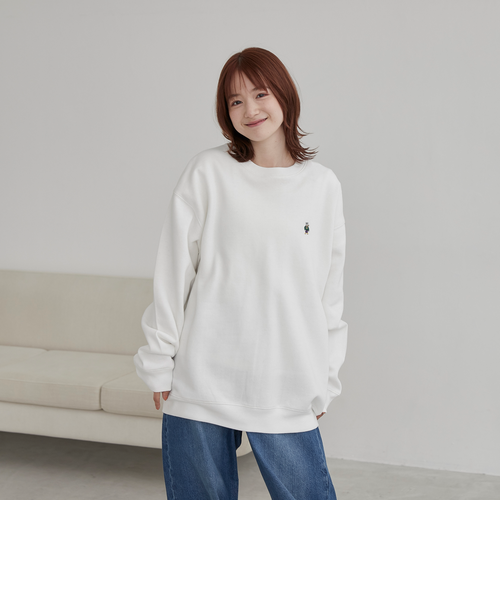 極美品 LOUIS VUITTON ヴィヴィエンヌ刺繍 クルーネック スウェット 1320000009052_0201.jpg