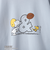 PEANUTS(ピーナッツ)×coen 裏毛クルーネックスウェット