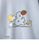 PEANUTS(ピーナッツ)×coen 裏毛クルーネックスウェット