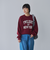 【カジュアル×大人両立】ループロゴジャガードハイゲージニット
