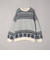 【洗える】フェアアイルクルーネックニット