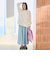デニムフレアロングスカート