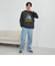 ベアピグメントプリントロングスリーブＴシャツ