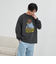 ベアピグメントプリントロングスリーブＴシャツ