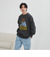 ベアピグメントプリントロングスリーブＴシャツ