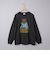 ベアピグメントプリントロングスリーブＴシャツ