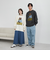 ベアピグメントプリントロングスリーブＴシャツ