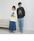 ベアピグメントプリントロングスリーブＴシャツ