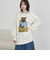 ベアピグメントプリントロングスリーブＴシャツ