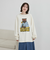 ベアピグメントプリントロングスリーブＴシャツ