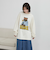 ベアピグメントプリントロングスリーブＴシャツ
