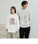YUJIRO KOYAMA（小山ゆうじろう）コラボ裏毛クルーネックスウェット
