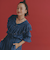 MIYAKO TAKAYAMA フリルデニムワンピース