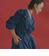 MIYAKO TAKAYAMA フリルデニムワンピース