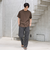 【C.DENIMS】リラックスデニムテーパードパンツ