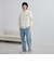 【C.DENIMS】リラックスデニムテーパードパンツ