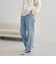 【C.DENIMS】リラックスデニムテーパードパンツ