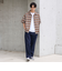 【C.DENIMS】リラックスデニムテーパードパンツ