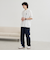 【C.DENIMS】リラックスデニムテーパードパンツ