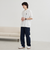 【C.DENIMS】リラックスデニムテーパードパンツ