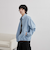 【C.DENIMS】デニムジップアップブルゾン