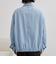 【C.DENIMS】デニムジップアップブルゾン