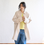 コットンリネンスクエアステンカラーコート
