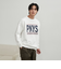 Penneys（ぺニーズ）別注クリアコットンロゴプリントスウェット
