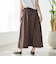 【C.mt】ドロストポケットギャザースカート