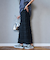 シフォンフリルナロースカート