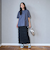 シフォンフリルナロースカート