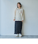 シフォンフリルナロースカート