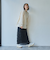 シフォンフリルナロースカート