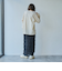 シフォンフリルナロースカート