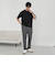 ベルテッドTRイージーテーパードパンツ