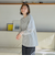 【再入荷・新色登場】袖チュール切替ロングスリーブTシャツ