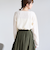 【再入荷・新色登場】ウェーブデザイン カットジャガード クルーネックTシャツ