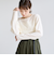 【再入荷・新色登場】ウェーブデザイン カットジャガード クルーネックTシャツ
