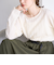 【再入荷・新色登場】ウェーブデザイン カットジャガード クルーネックTシャツ