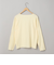 【再入荷・新色登場】ウェーブデザイン カットジャガード クルーネックTシャツ