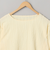 【再入荷・新色登場】ウェーブデザイン カットジャガード クルーネックTシャツ