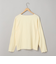 【再入荷・新色登場】ウェーブデザイン カットジャガード クルーネックTシャツ