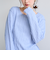 【再入荷・新色登場】ウェーブデザイン カットジャガード クルーネックTシャツ