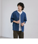 【C.DENIMS】デニムノーカラーシャツ
