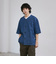 【C.DENIMS】デニムノーカラーシャツ