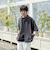 リネンライクオープンカラーシャツ