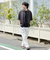 リネンライクオープンカラーシャツ
