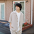 リネンライクオープンカラーシャツ