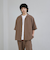 リネンライクオープンカラーシャツ