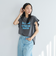 ピグメントアソートフリルTシャツ